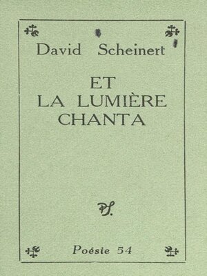 cover image of Et la lumière chanta